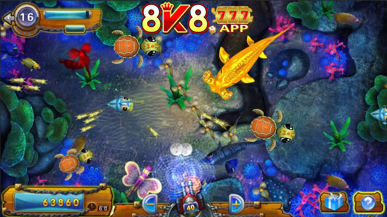 Experience to help win in online fish shooting game